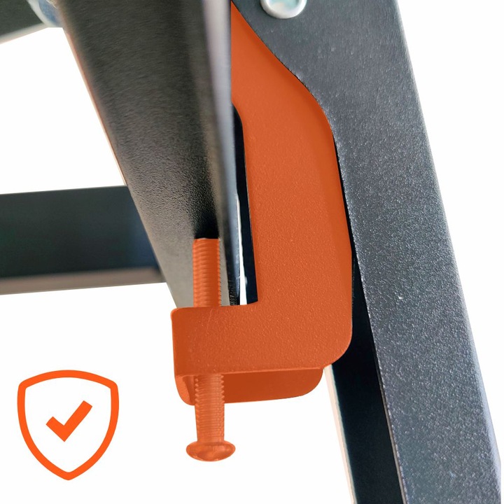 UCHWYT DO TELEWIZORA TV ŚCIENNY WIESZAK 26-75 CALI ŚRUBY POZIOMICA