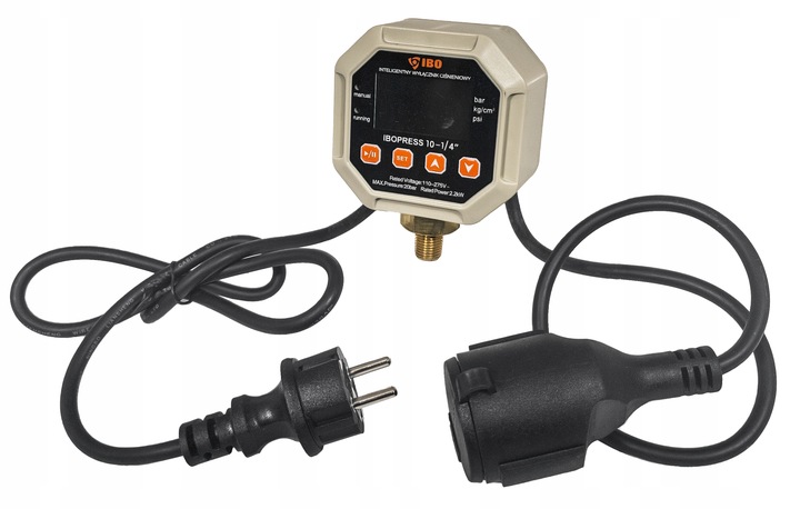 WYŁĄCZNIK CIŚNIENIOWY ELEKTRONICZNY IBOPRESS 10 1/4" DO POMPY
