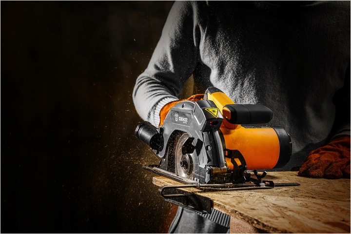 PIŁA TARCZOWA PRZECINARKA PILARKA RĘCZNA DO DREWNA 1600W TARCZA 185MM