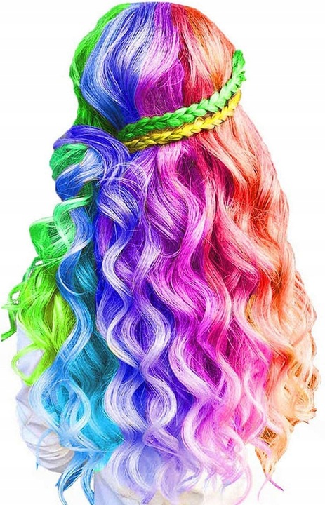 KREDA DO FARBOWANIA WŁOSÓW MALOWANIA Pasemka