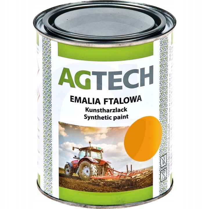 Farba żółta lakier żółty URSUS C-330 C-360 0,8L Szybkoschnąca Agtech