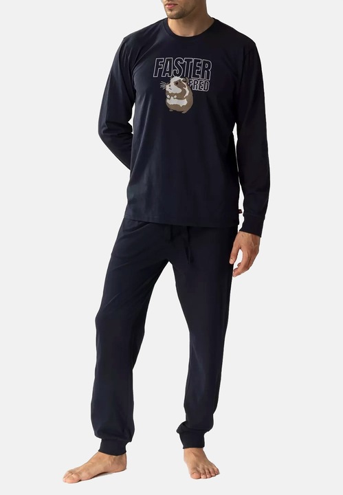 ATLANTIC piżama męska długi rękaw długie spodnie NMP rozmiar XXL