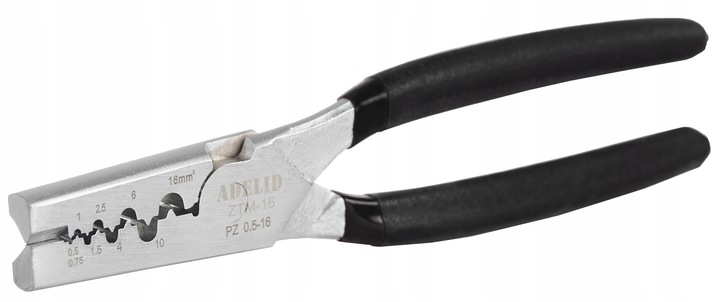 ZACISKARKA PRASKA DO KABLI TULEJEK KOŃCÓWEK 0,5-16