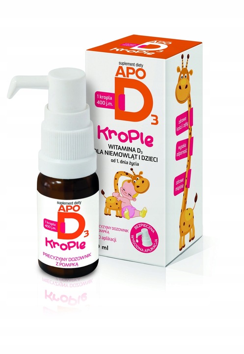 ApoD3 400 j.m. krople 10 ml
