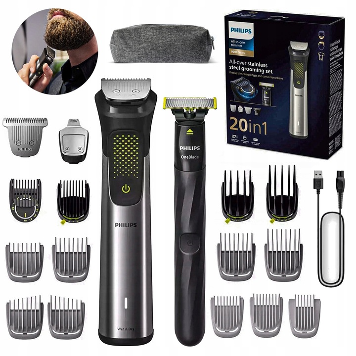 Golarka Philips MG9553/15 Series 9000 + OneBlade