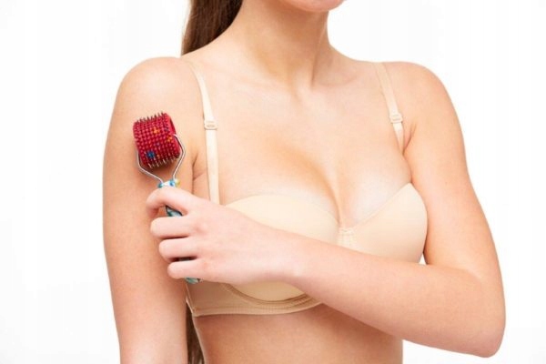 NOWOŚĆ !!! IGŁY POKRYTE SREBREM Wałek do twarzy 3,5 BEZ NIKLU !!! LYAPKO !!