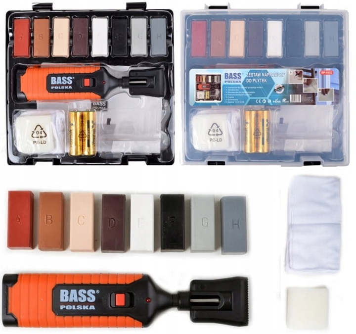 ZESTAW WOSK DO NAPRAWY PŁYTEK CERAMICZNYCH REGENARACJA CERAMIKI