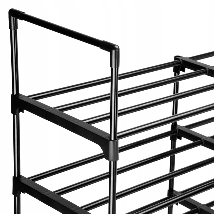 STOJAK NA BUTY OBUWIE REGAŁ PÓŁKA WYSOKA WĄSKA DUŻA MODUŁOWA 10 POZIOMÓW