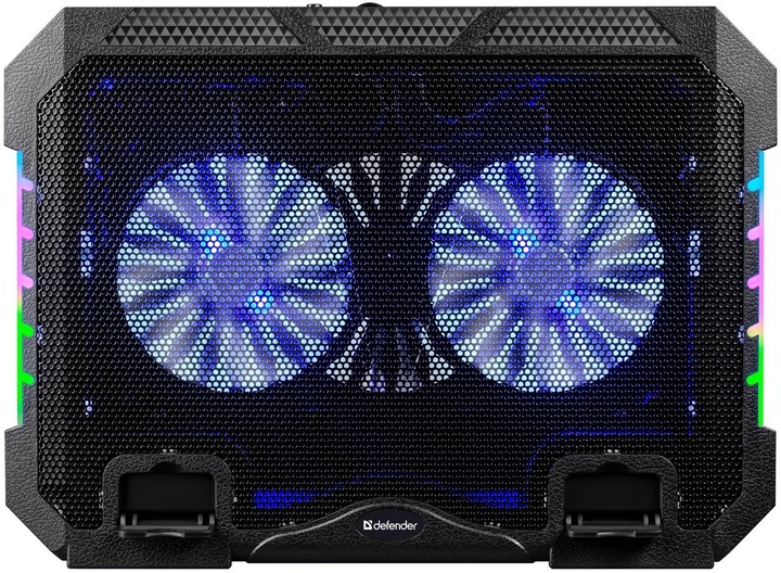 Podstawka Podkładka Chłodząca POD LAPTOPA Laptop DO 17' Regulacja 2XUSB LED