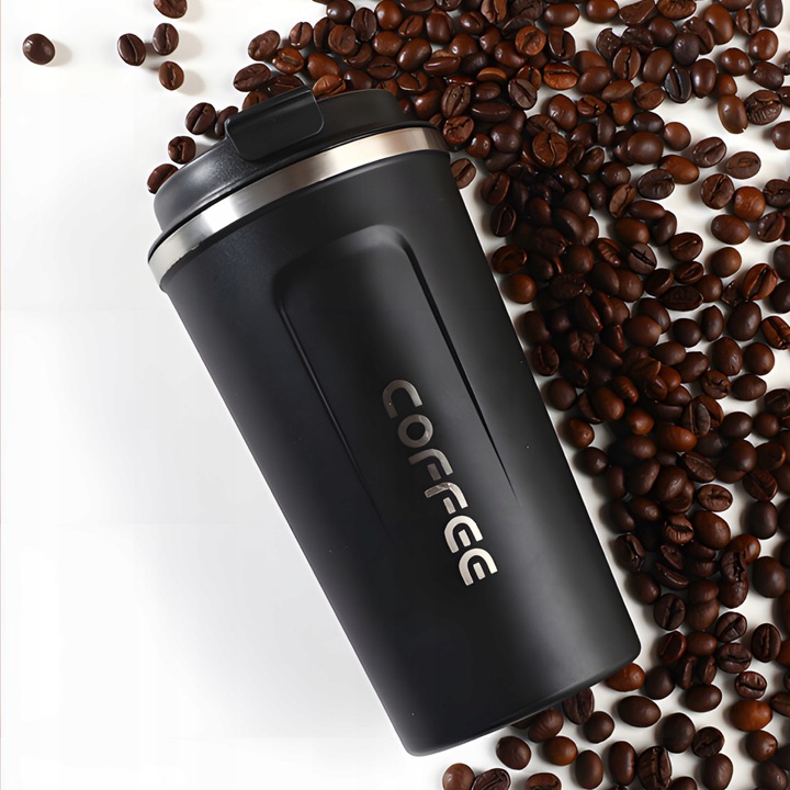 Kubek Termiczny Termos 510ml Wyświetlacz Ekran LCD SMART na Kawę Herbatę XL