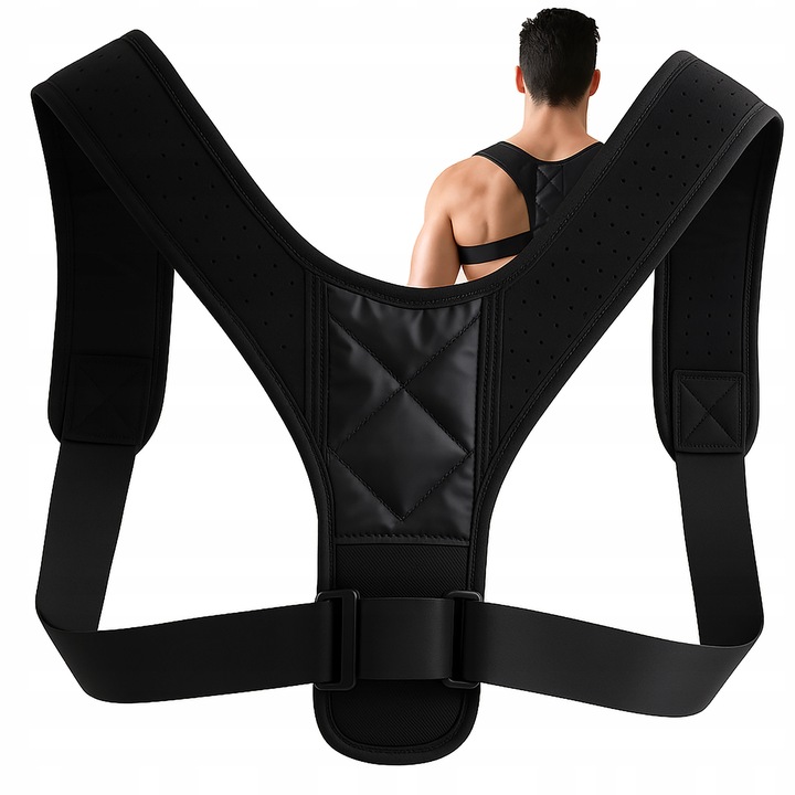 Korektor Wad Postawy Pajączek na Kręgosłup Prostotrzymacz Ortopedyczny