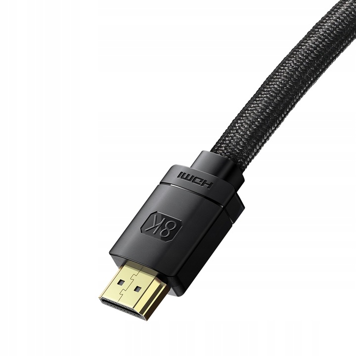 MOCNY KABEL PRZEWÓD BASEUS HDMI do HDMI 2.1 8K 60Hz UHD 3D 48GB eARC