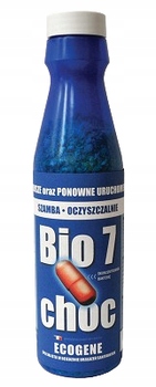Graf preparat BIO-7 CHOC pierwsze uruchamianie