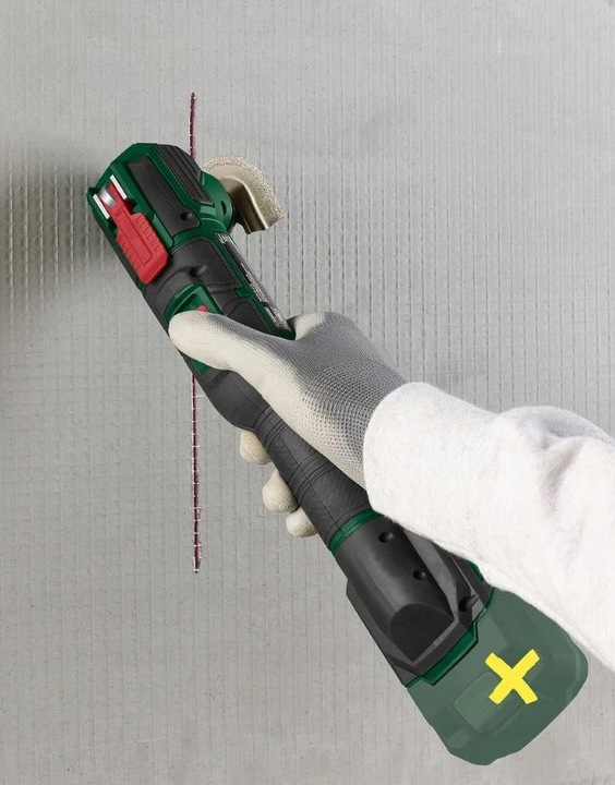 NARZĘDZIE WIELOFUNKCYJNE AKUMULATOROWE MULTITOOL PARKSIDE PAMFW 20-lI