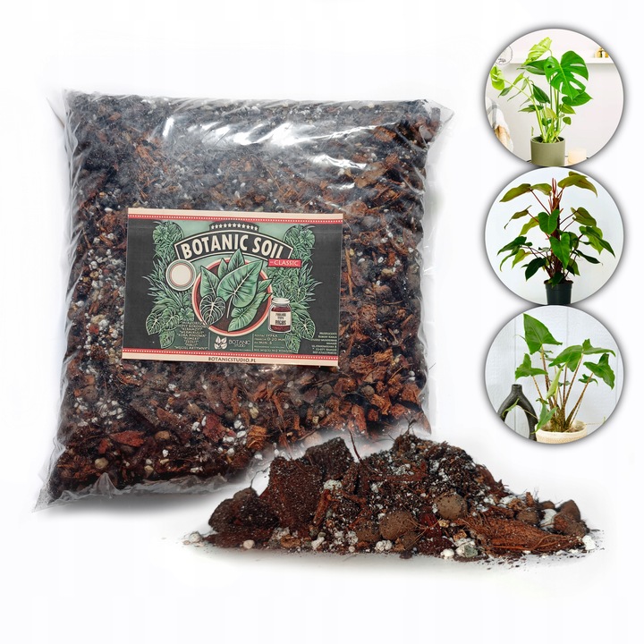 BIGOS do MONSTER,FILODENDRONÓW,EPI 20l ziemia,podłoże Botanic Soil