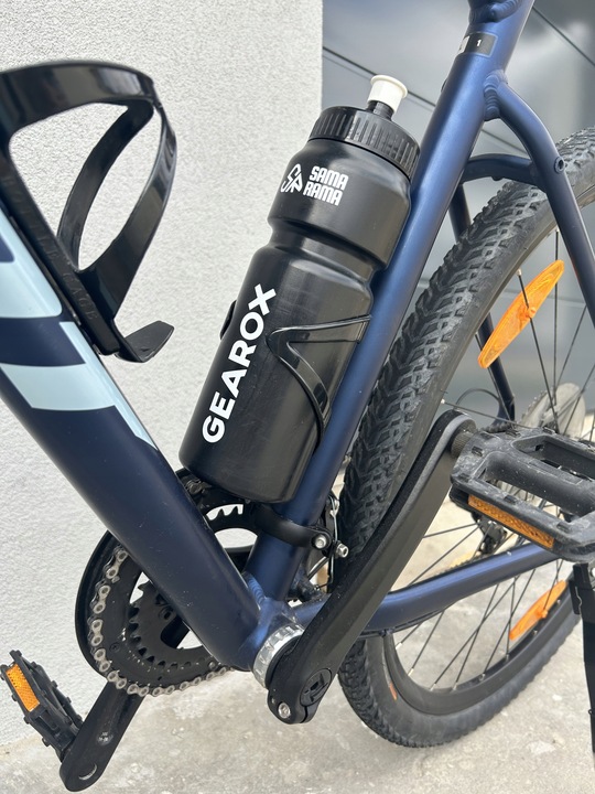 ZESTAW BIDON ROWER 750 ML + UCHWYT KOSZYK + ŚRUBY