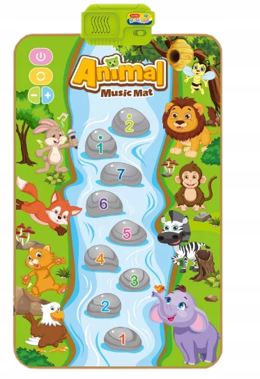 MATA EDUKACYJNA INTERAKTYWNA GRAJĄCA DLA DZIECI