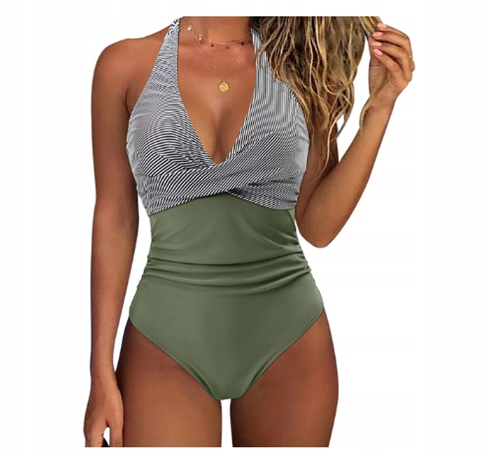 Jednoczęściowy strój kąpielowy ODKRYTE PLECY S133