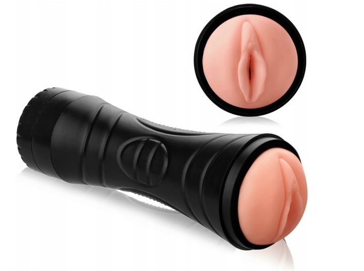 MASTURBATOR MĘSKI SZTUCZNA CIPKA Z WIBRACJAMI