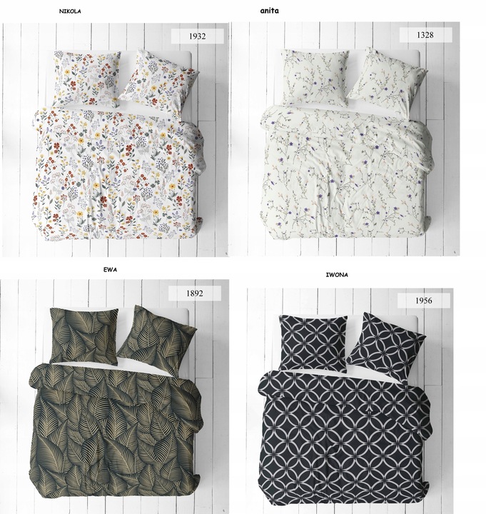 KOMPLET POŚCIELI BAWEŁNIANEJ BAWEŁNA 140x200cm+ 2x70x80 cm
