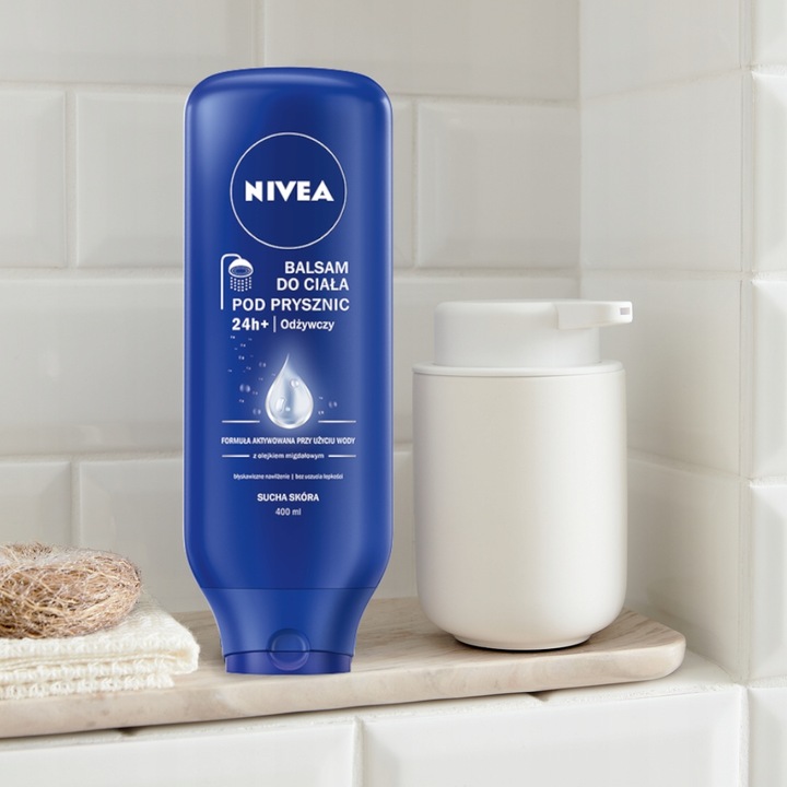 Odżywczy balsam do ciała pod prysznic NIVEA 400ml