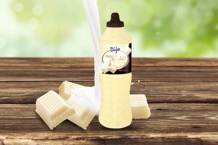 Sos polewa do lodów Topping Dijo Biała Czekolada 1kg