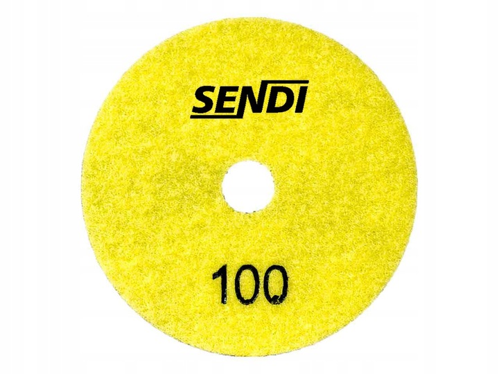 Dysk pad polerski do szlifowania gresu SENDI 100mm gradacja 100