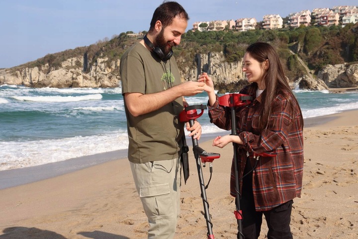 Wykrywacz Metali Nokta FindX z cewką 11" + słuchawki, torba i łopatka