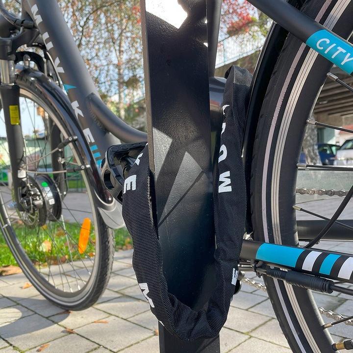 ZAPIĘCIE ROWEROWE ŁAŃCUCH ZAPIĘCIE DO ROWERU SZYFR MUVIKE SOLID 1000/6C