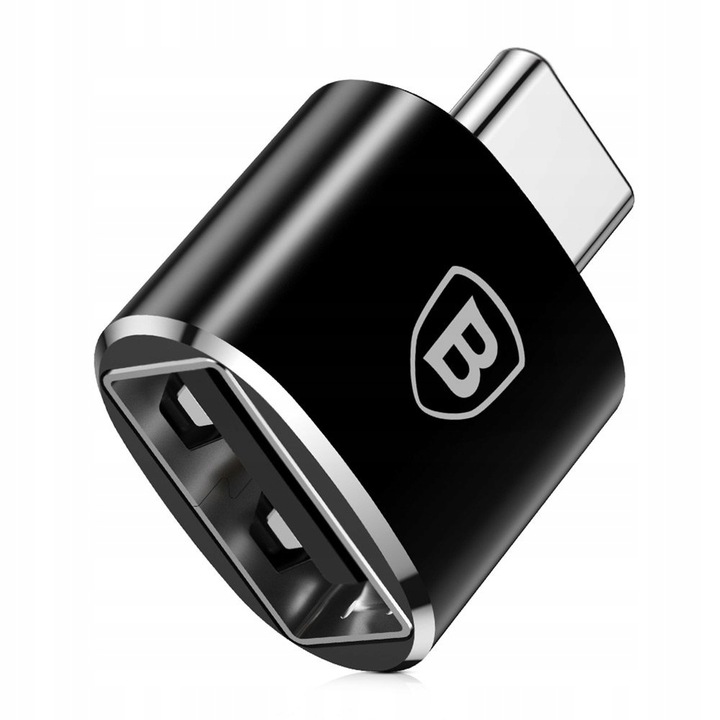 ADAPTER PRZEJŚCIÓWKA USB NA USB-C TYP C BASEUS OTG DO TELEFONU LAPTOPA 2SZT