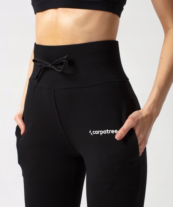 Spodnie dresowe sweatpants czarne XS Carpatree