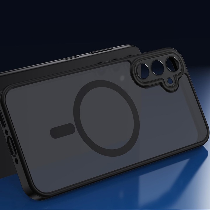 Etui do Samsung S24 do MagSafe MATT CASE WZMACNIANE Szkło 5D PREMIUM