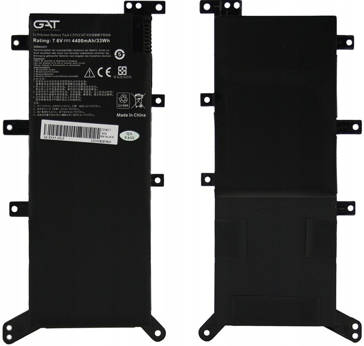 Bateria C21N1347 do Asus A555 F555 A555L F555L K555L R556 R556L K555 X555L