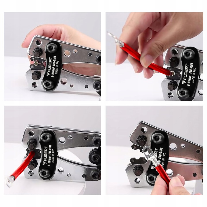 ZACISKARKA DO TULEJEK ZACISKARKA DO KABLI KONEKTORÓW PRZEWODÓW PRASKA