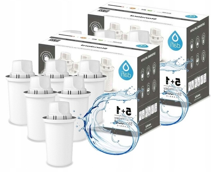 Filtr / Filtry Wkład Dafi Classic do dzbanka filtrującego wodę 12 szt