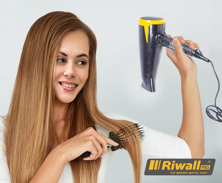 SUSZARKA DO WŁOSÓW RIWALL KINIA TURBO 90km/h +DYFUZOR +KONCETRATOR