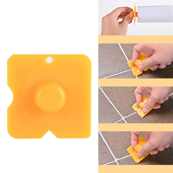 ZESTAW SZPACHELEK GUMEK KOŃCÓWEK DO SILIKONU PROFI