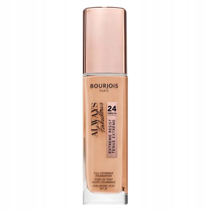 BOURJOIS Always Fabulous kryjący podkład do twarzy 400 Rose Beige 30ml