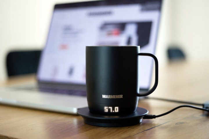 Kubek Podgrzewany SMART Podgrzewacz do Kawy Herbaty Biura USB na