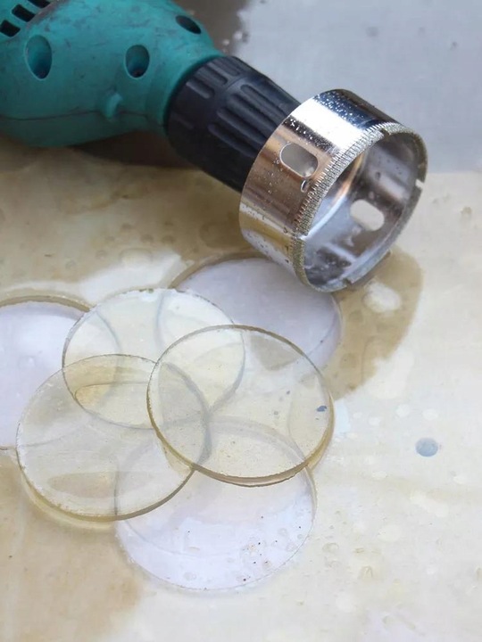 OTWORNICE WIERTŁA DIAMENTOWE DO GRESU PŁYTEK, GLAZURY, SZKŁA