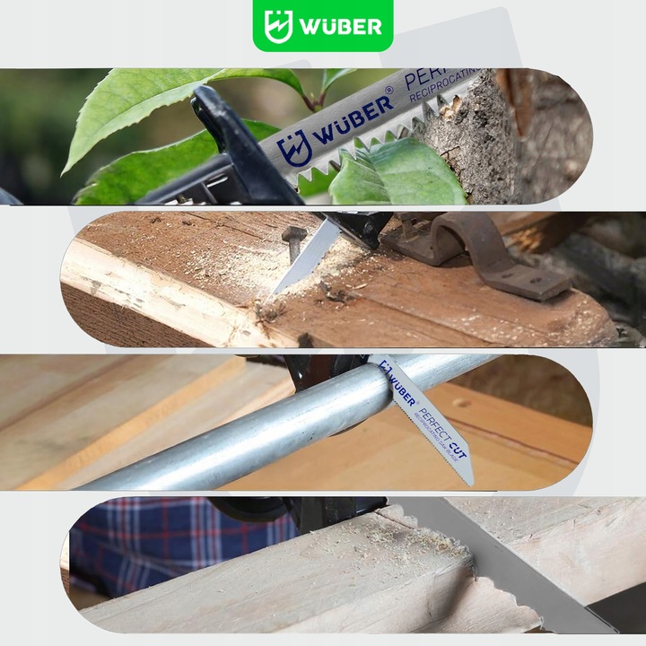 ZESTAW BRZESZCZOTÓW DO PIŁY SZABLASTEJ NOŻE DO METALU I DREWNA NOŻYKI