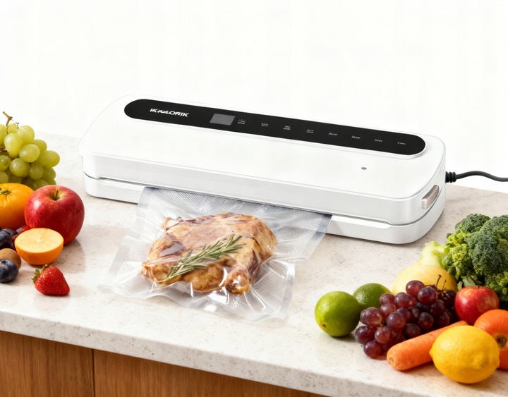 ZGRZEWARKA PRÓŻNIOWA DO ŻYWNOŚCI PAKOWARKA 110W ZESTAW WORKÓW XXL