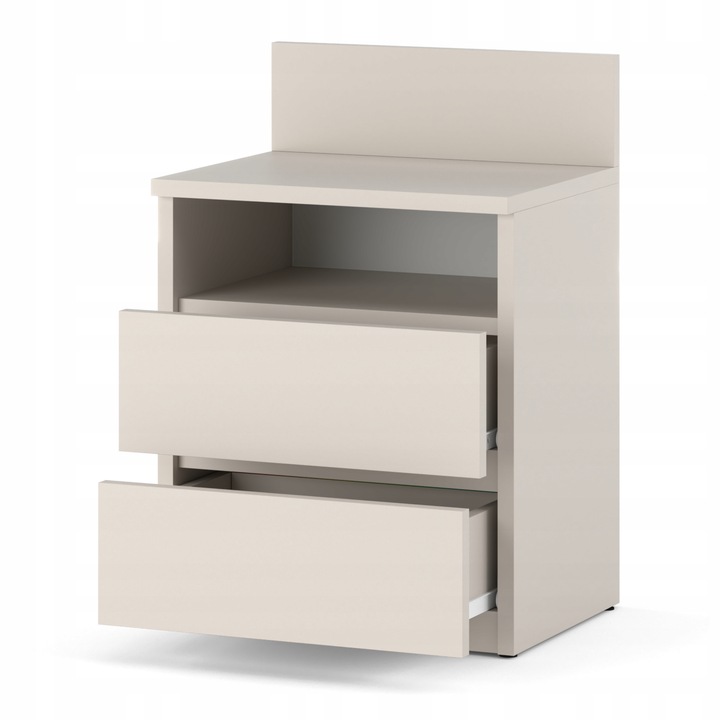 SZAFKA NOCNA Kaszmir STOLIK NOCNY 40CM 2 Szuflady NAKASTLIK Do