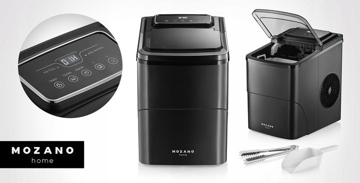 KOSTKARKA DO LODU 12KG DOMOWA MASZYNA DO KOSTEK 160W EKSPRESOWY LÓD