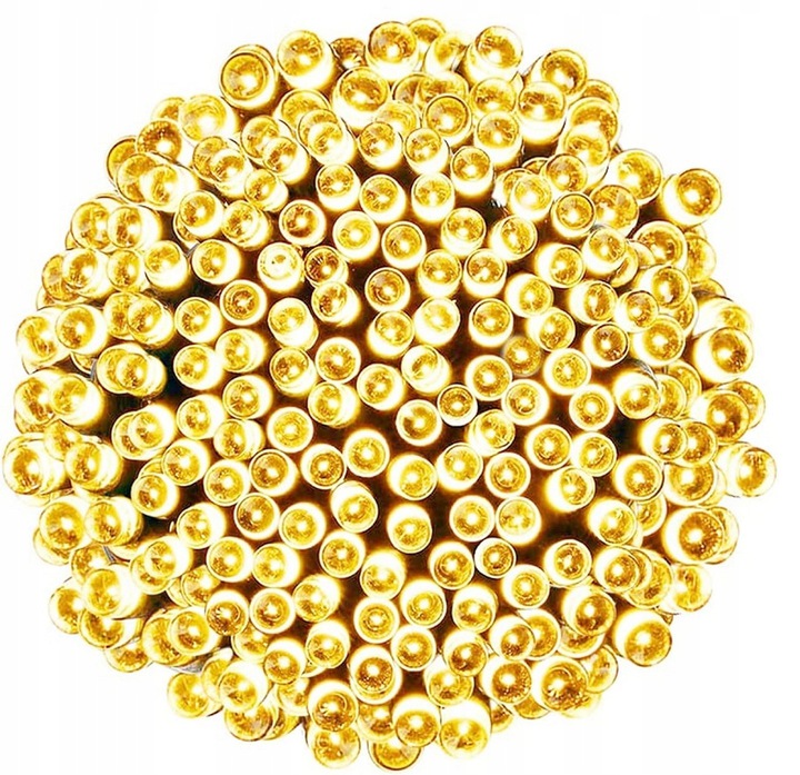 LAMPKI CHOINKOWE 500 LED ZEWNĘTRZNE WEW BIAŁY CIEPŁY MIX PROGRAMATOR MOCNE