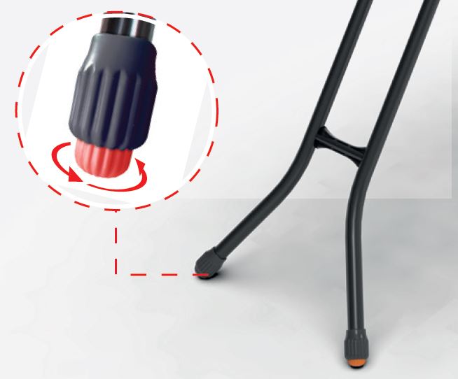 DESKA DO PRASOWANIA 120x38cm PROMIS STAR solidna z regulacją