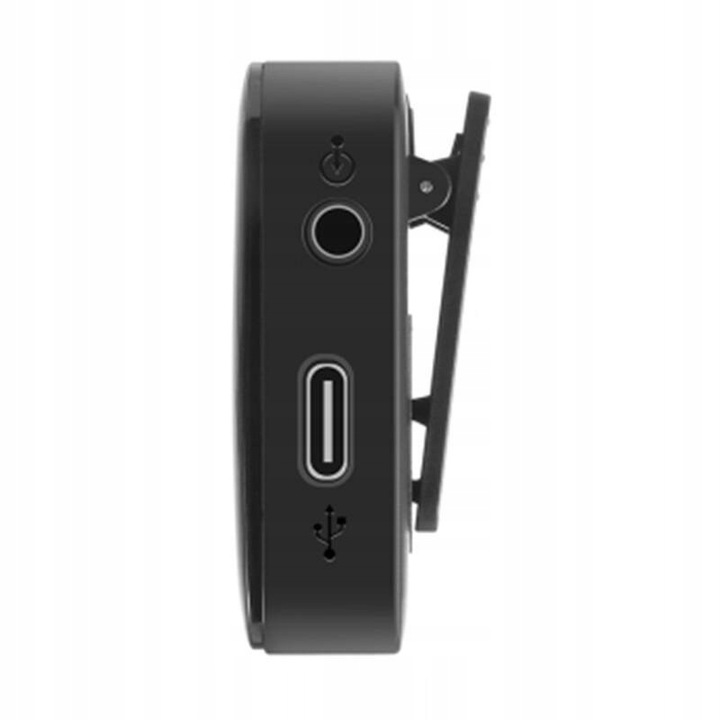 PULUZ MIKROFON BEZPRZEWODOWY Z KLIPSEM PU647B LIGHTNING 360° ENC 10M 2.4GHZ