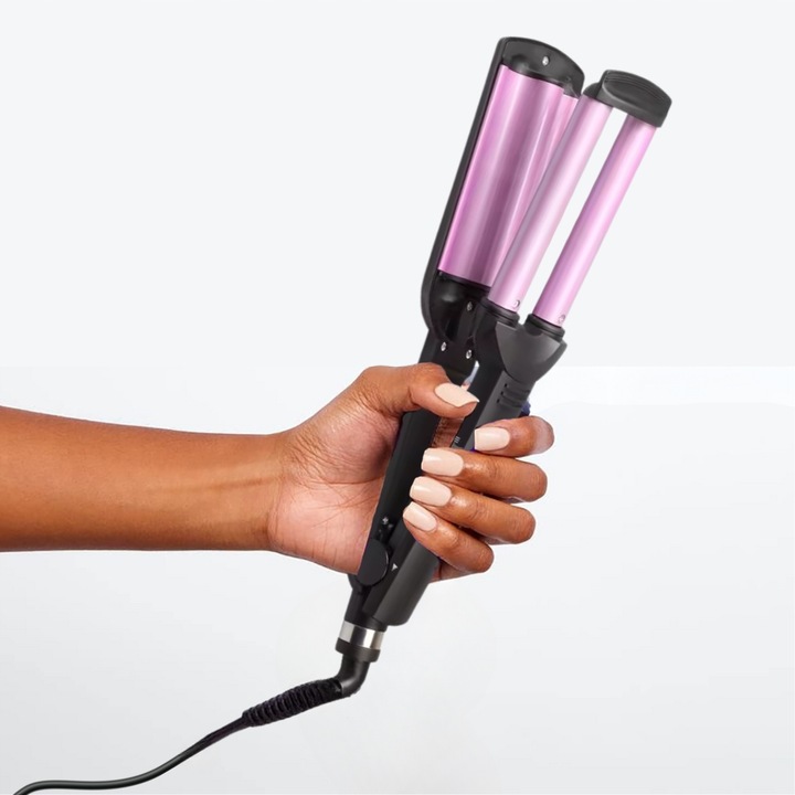 LOKÓWKA DO WŁOSÓW KEMEI FALOWNICA CERAMICZNA KARBOWNICA 55W TPC 200