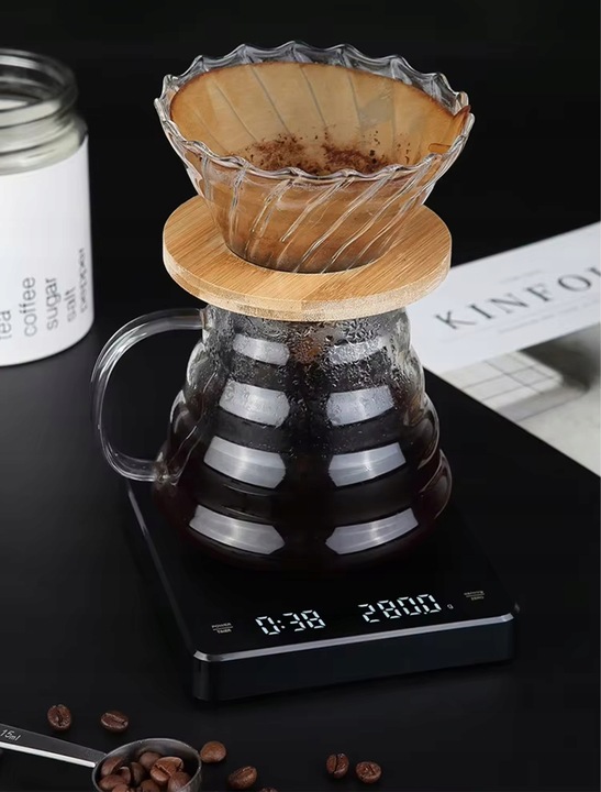 ELEKTRONICZNA WAGA KUCHENNA PRECYZYJNA 3000g - 0,1g TIMER USB +