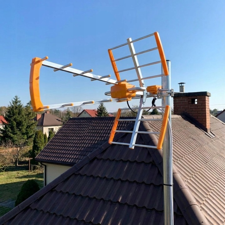 ANTENA ZEWNĘTRZNA DO TELEWIZJI NAZIEMNEJ KIERUNKOWA AX GALAXY COMBO